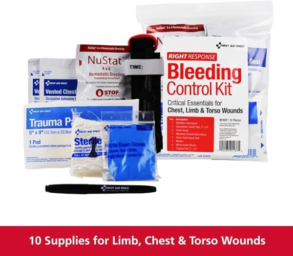 First Aid Critical Essentials Bleeding Control