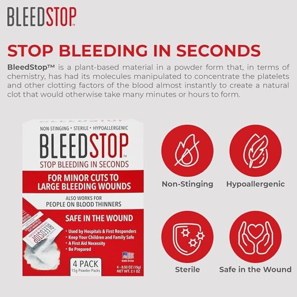 BleedStop First Aid Powder - Image 4
