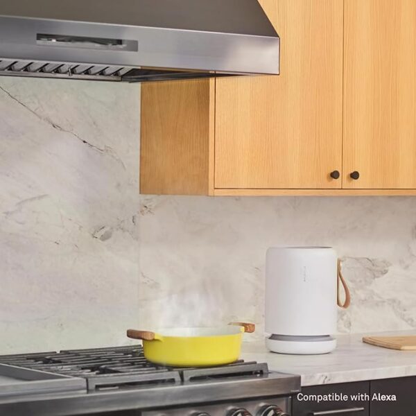 Molekule Air Mini+ | Air Purifier for Small Home Rooms up to 250 sq. ft. with PECO-HEPA Tri-Power Filter for Mold, Smoke, Dust, Bacteria, Viruses & Pollutants for Clean Air - White, Alexa-Compatible - Image 2