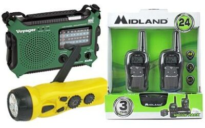 Walkie-Talkies, Crank Radios